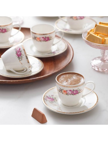 Bonekalipso 12 Parça 6 Kişilik Kahve Takımı