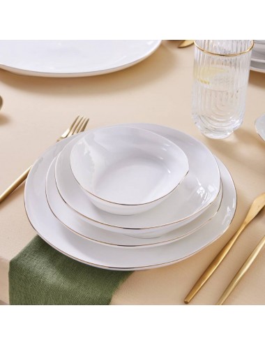 Stream Bone Yakamoz 59 Parça 12 Kişilik Yemek Takımı